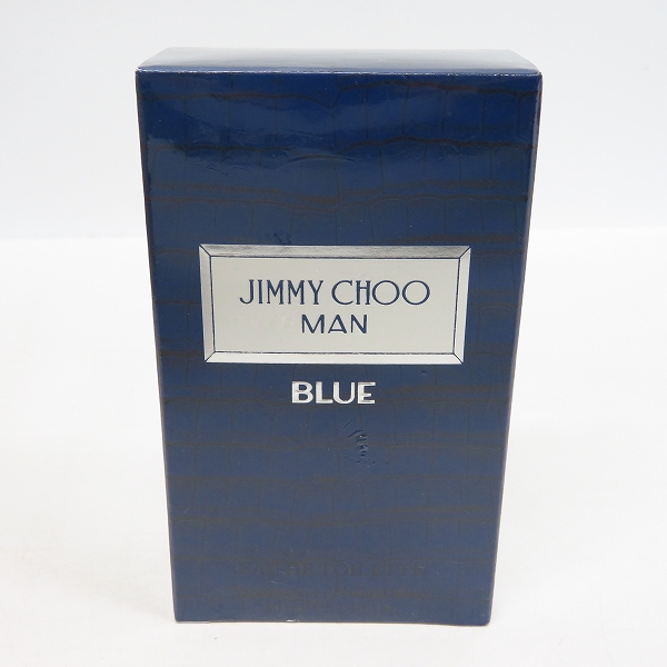 実際に弊社で買取させて頂いた【未開封】JIMMY CHOO/ジミーチュウ MAN BLUE マンブルー オードトワレ  フランス製 30ml