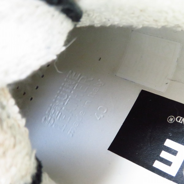 実際に弊社で買取させて頂いたGOLDEN GOOSE/ゴールデングース SLIDE/スライド サイドジップ スタッズレザーシューズ/40の画像 5枚目