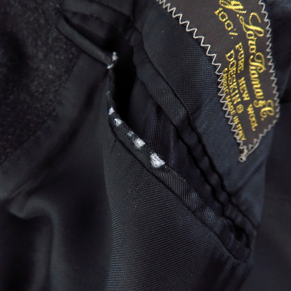 実際に弊社で買取させて頂いたREDAELLI×BARNEYS NEWYORK/レダエリ×バーニーズニューヨーク ウール ロングコートの画像 5枚目