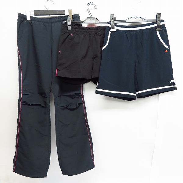 実際に弊社で買取させて頂いたNIKE/ellesse/YONEX/adidas/DIADORA トレーニング/スポーツウェア プラクティスパンツ等 S/M 6点セットの画像 1枚目