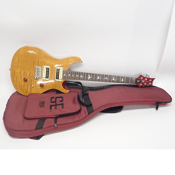 実際に弊社で買取させて頂いた★Paul Reed Smith/ポール・リード・スミス/PRS SE Custom 24 Beveled バードインレイ エレキギター ケース付