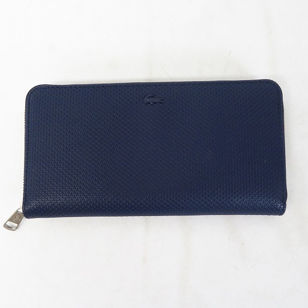 実際に弊社で買取させて頂いたLACOSTE/ラコステ ラウンドジップ/ファスナー ウォレット/財布