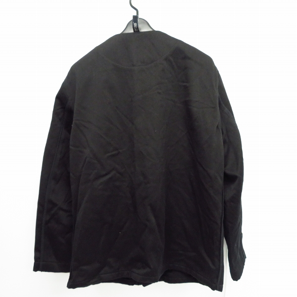 実際に弊社で買取させて頂いたFTMJNS/ファクトタムジーンズ ウール混 ノーカラーシャツジャケット/44の画像 1枚目