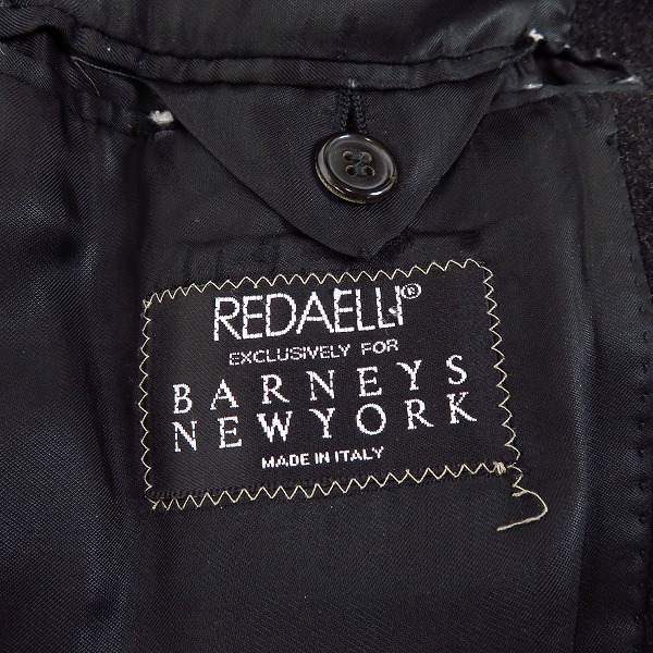 実際に弊社で買取させて頂いたREDAELLI×BARNEYS NEWYORK/レダエリ×バーニーズニューヨーク ウール ロングコートの画像 2枚目
