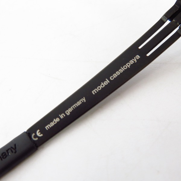 実際に弊社で買取させて頂いたic! berlin/アイシーベルリン メガネフレーム model :CASSIOPAYA/no.863424 の画像 3枚目