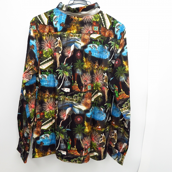 実際に弊社で買取させて頂いたTHE CRIMIE/クライミー アロハシャツ バニーガール 長袖 Lの画像 1枚目