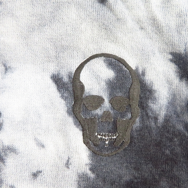 実際に弊社で買取させて頂いたlucien pellat-finet/ルシアンペラフィネ カシミヤ タイダイ クルーネックロングスリーブカットソー/Mの画像 4枚目