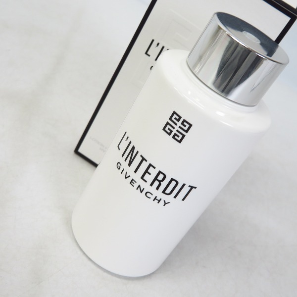 実際に弊社で買取させて頂いたGIVENCHY/ジバンシィ L'INTERDIT/ランテルディ ボディローション 200ml