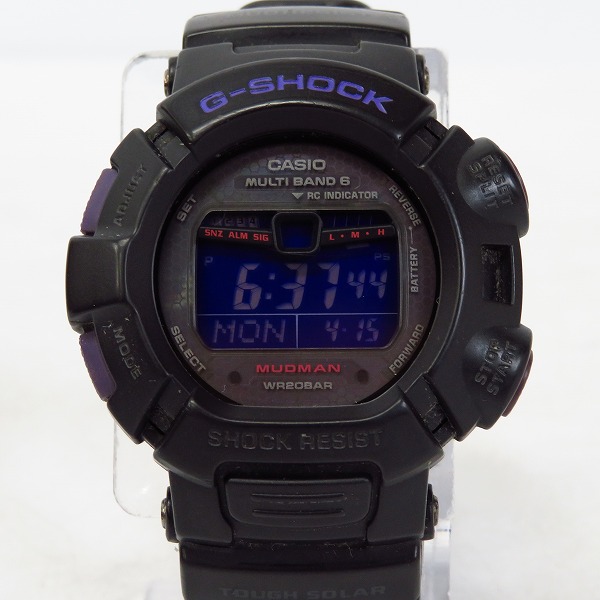 G-SHOCK/G-ショック MUDMAN/マッドマン メンインダーク パープル GW 