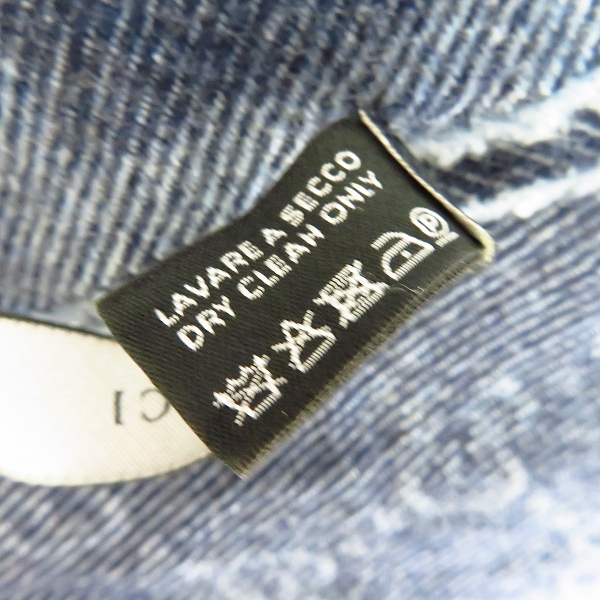 実際に弊社で買取させて頂いたGUCCI/グッチ マフラー ストール CG柄 ウール の画像 4枚目