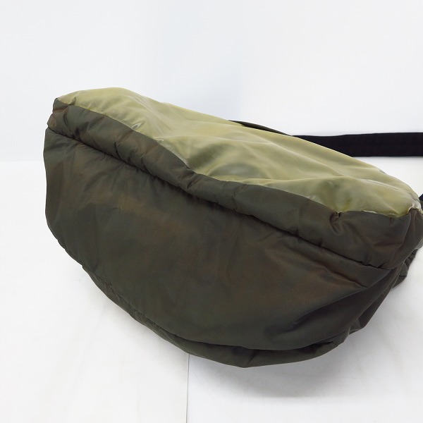 実際に弊社で買取させて頂いたPRADA SPORT/プラダスポーツ ショルダーバッグ ナイロン 肩掛けマジックテープ調節の画像 2枚目