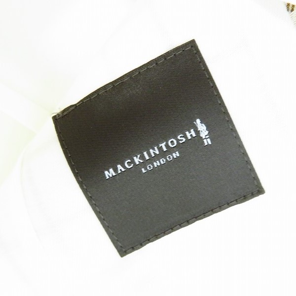 実際に弊社で買取させて頂いたMACKINTOSH/マッキントッシュ チェック柄 ベスト/レジ/Lの画像 2枚目