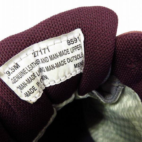 実際に弊社で買取させて頂いたTimberland/ティンバーランド GORE-TEX/ゴアテックス GT スクランブル レザーシューズ /スニーカー 27171 9.5Mの画像 5枚目