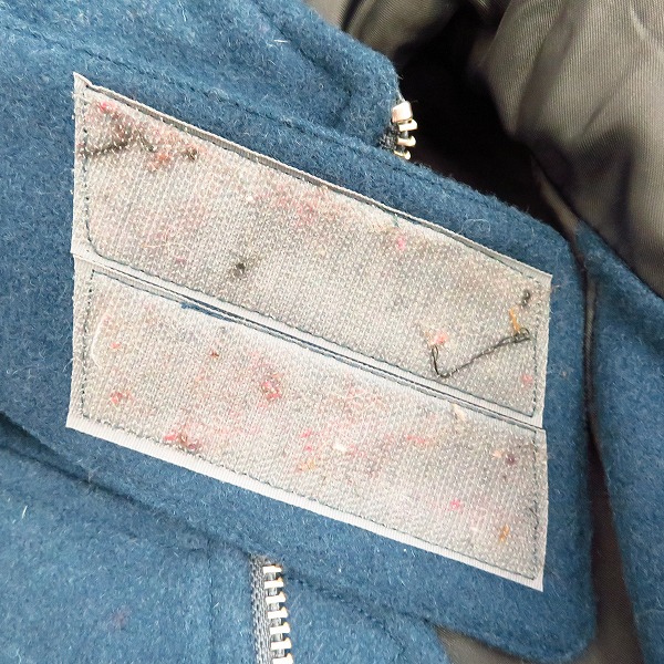 実際に弊社で買取させて頂いたJOURNAL STANDARD/ジャーナルスタンダード ジップアップウールコート/Lの画像 6枚目