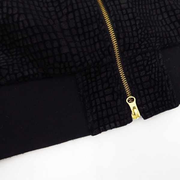 実際に弊社で買取させて頂いたDRESSCAMP×Champion/ドレスキャンプ×チャンピオン ブラック ロゴ刺繍 ジャージ/42の画像 6枚目