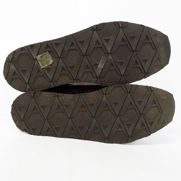 実際に弊社で買取させて頂いたGIORGIO ARMANI/ジョルジオアルマー二 クロコ型押し シューズ 40の画像 2枚目