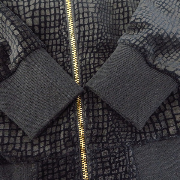 実際に弊社で買取させて頂いたDRESSCAMP×Champion/ドレスキャンプ×チャンピオン ブラック ロゴ刺繍 ジャージ/42の画像 7枚目