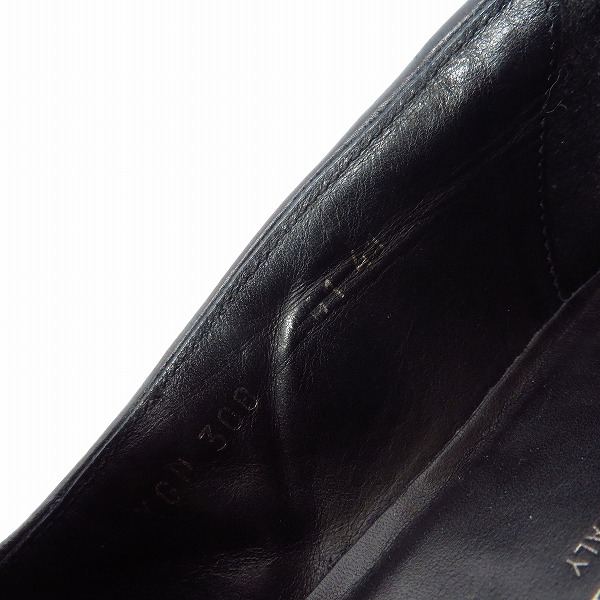 実際に弊社で買取させて頂いたGIORGIO ARMANI/ジョルジオアルマーニ ベロアシューズ/スリッポン/41の画像 5枚目