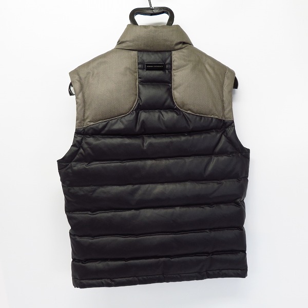 実際に弊社で買取させて頂いたARMANI EXCHANGE/アルマーニエクスチェンジ　切り替えダウンベスト/Sの画像 1枚目