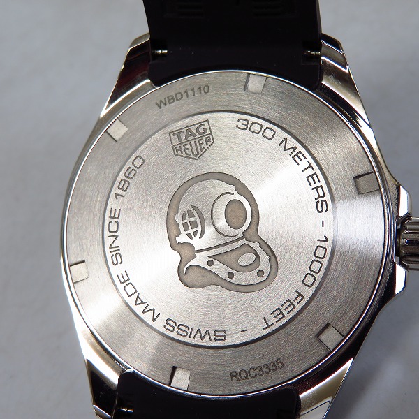 実際に弊社で買取させて頂いたTAG Heuer/タグホイヤー Aquaracer/アクアレーサー クォーツ WBD1110の画像 3枚目