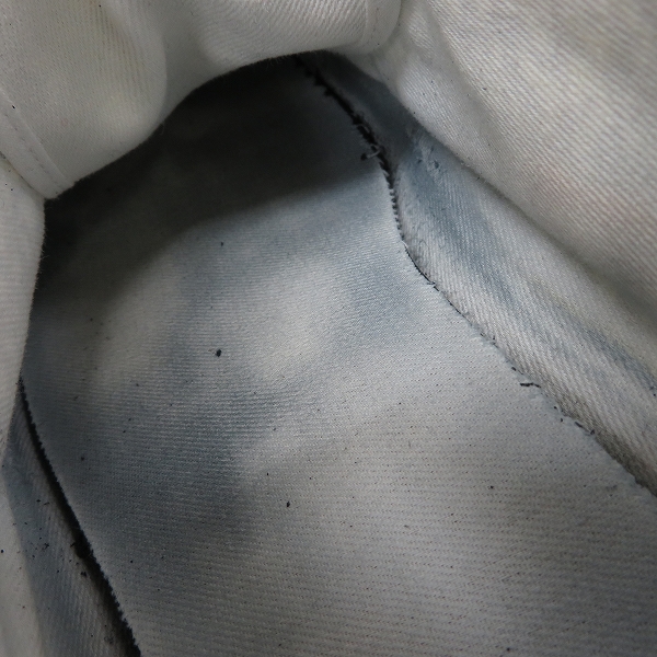 実際に弊社で買取させて頂いたCOMME des GARCONS CDG×NOVESTA/コムデギャルソン×ノベスタ STAR MASTER SNEAKERS ナンバープリントスニーカー 43の画像 6枚目