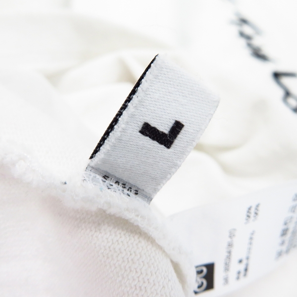 実際に弊社で買取させて頂いたKIM JONES×GU/キムジョーンズ×ジーユー コラボ 刺繍 カットソー/Tシャツ Lの画像 3枚目