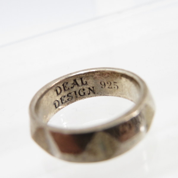 実際に弊社で買取させて頂いたDEAL DESIGN/ディールデザイン ミッションスタッズ リング 9号の画像 3枚目