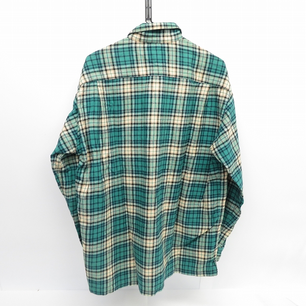 実際に弊社で買取させて頂いたGOODENOUGH×FINESSE/グッドイナフ×フィネス チェックシャツ/Lの画像 1枚目