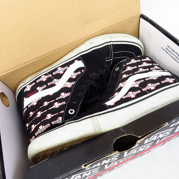 実際に弊社で買取させて頂いたVANS/バンズ INDEPENDENT/インデペンデント SK8 HI スケートハイ ハイトップ VN-OVHGAZ3/27.0の画像 8枚目