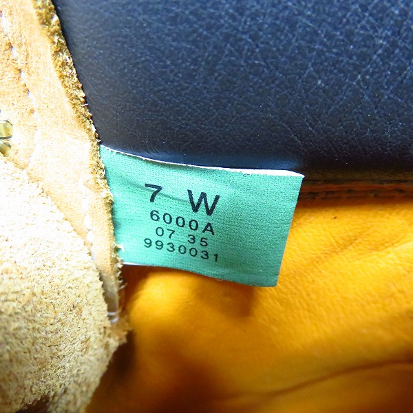 実際に弊社で買取させて頂いたTimberland×24karats/ティンバーランド×24カラッツ コラボ プレミアムブーツ/6000A/7Wの画像 5枚目