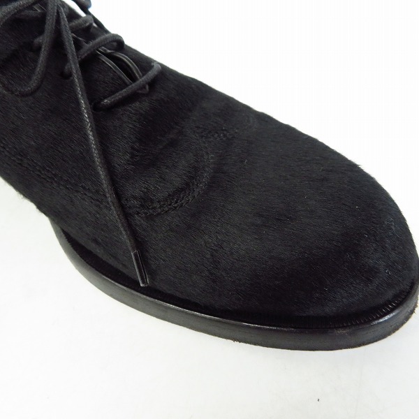 実際に弊社で買取させて頂いたGIORGIO ARMANI/ジョルジオアルマーニ ハラコレザーシューズ/40の画像 6枚目