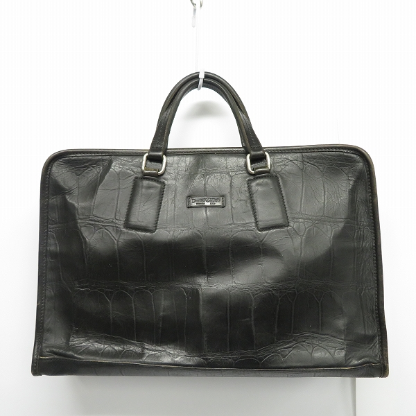 実際に弊社で買取させて頂いたDaniel&Bob/ダニエル&ボブ クロコ型押し ブリーフケース/ビジネスバッグ