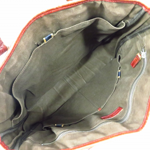 実際に弊社で買取させて頂いたDaniel&Bob/ダニエル&ボブ ロディレザー トートバッグ ハンドバッグの画像 4枚目