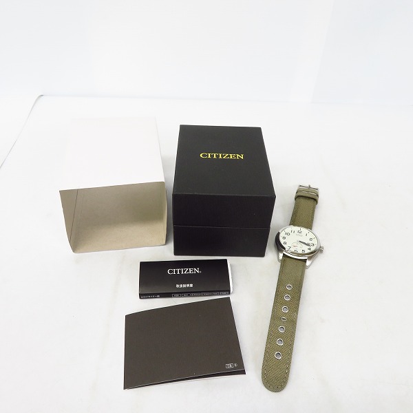 実際に弊社で買取させて頂いたCITIZEN/シチズン エコドライブ カーキ/ミリタリー BV1080-18Aの画像 7枚目