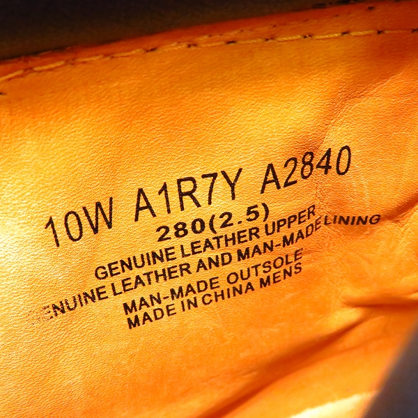 実際に弊社で買取させて頂いたA BATHING APE×Timberland/アベイシングエイプ×ティンバーランド コラボ プレミアムブーツ/10Wの画像 5枚目