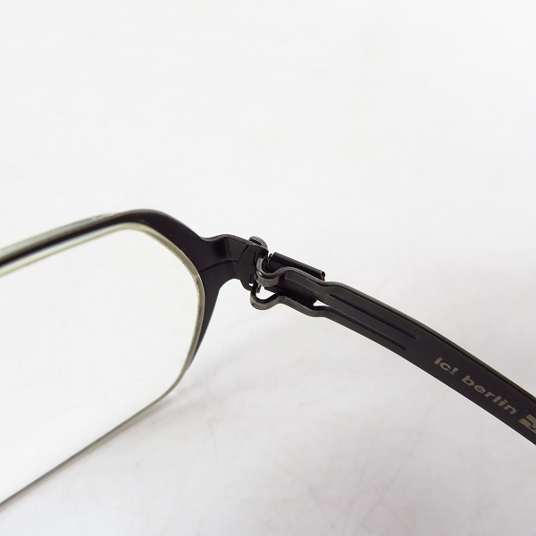 実際に弊社で買取させて頂いたic! berlin/アイシーベルリン メガネフレーム model :CASSIOPAYA/no.863424 の画像 5枚目