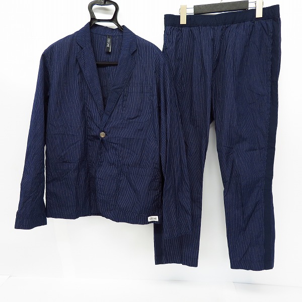 実際に弊社で買取させて頂いたFTMJNS/ファクトタムジーンズ プレミアクロス 1Bジャケット/イージー 2タックパンツ 2点セット