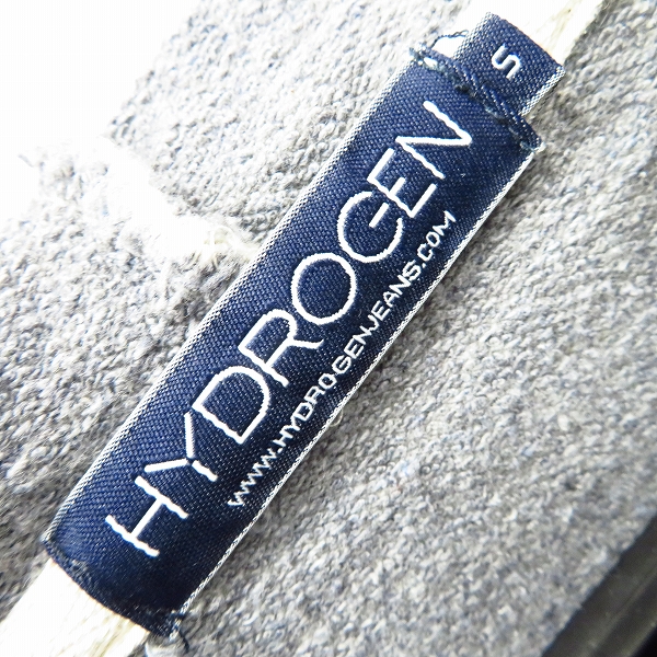 実際に弊社で買取させて頂いたHYDROGEN/ハイドロゲン ワッペン ジップアップスウェットパーカー Sの画像 2枚目