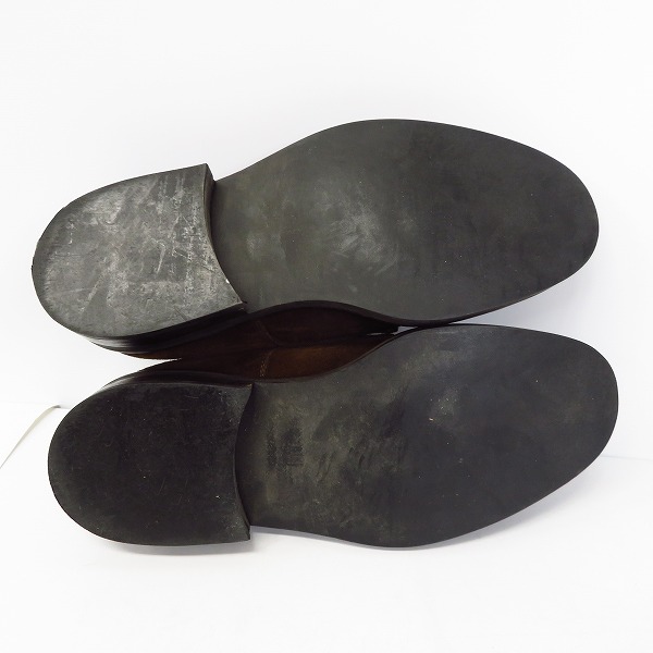 実際に弊社で買取させて頂いたGIORGIO ARMANI/ジョルジオアルマーニ オックスフォードブーツ/シューズ/7の画像 2枚目