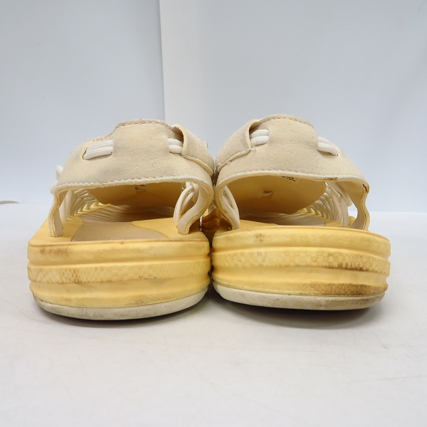 実際に弊社で買取させて頂いたKEEN/キーン UNEEK ユニーク サンダル ホワイト 1014098/28.0の画像 1枚目