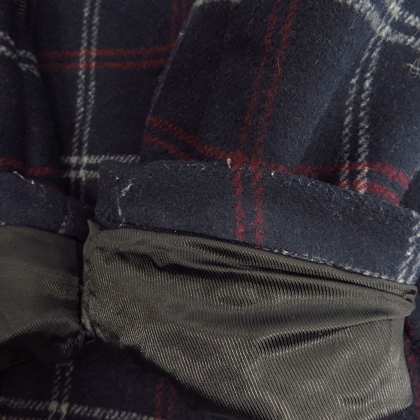 実際に弊社で買取させて頂いたARMANI EXCHANGE/アルマーニエクスチェンジ チェック柄 ジップアップ ジャケット/Lの画像 5枚目