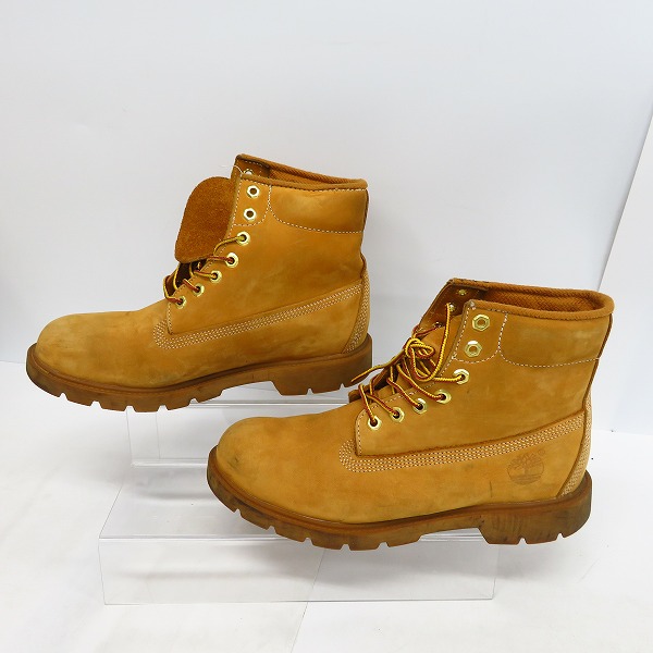 実際に弊社で買取させて頂いたTimberland/ティンバーランド ハイカットレザーブーツ 10066/9の画像 3枚目