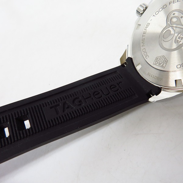 実際に弊社で買取させて頂いたTAG Heuer/タグホイヤー Aquaracer/アクアレーサー クォーツ WBD1110の画像 4枚目