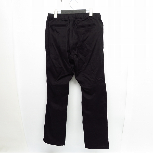 実際に弊社で買取させて頂いたFTMJNS/ファクトタムジーンズ ウール混 イージーパンツ ブラック/46の画像 1枚目