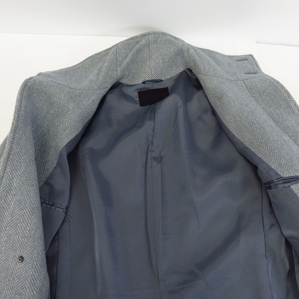 実際に弊社で買取させて頂いたjunhashimoto/ジュンハシモト STAND COLLAR COAT/スタンドカラー コート 1011820016 Size：2の画像 4枚目