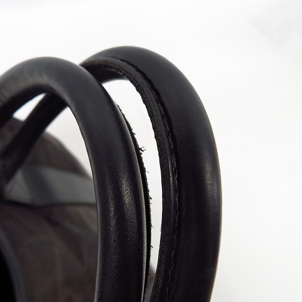 実際に弊社で買取させて頂いた HUNTING WORLD/ハンティングワールド ロゴ ハンドバッグの画像 5枚目