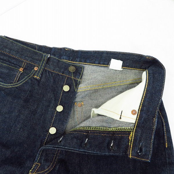 実際に弊社で買取させて頂いたSUGAR CANE/シュガーケーン UNION STAR JEANS デニムパンツ Lot.065/W34 の画像 2枚目