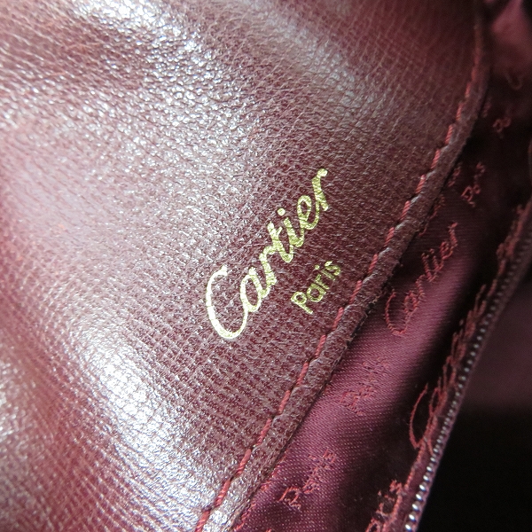 実際に弊社で買取させて頂いたCartier/カルティエ  ショルダーバック の画像 4枚目