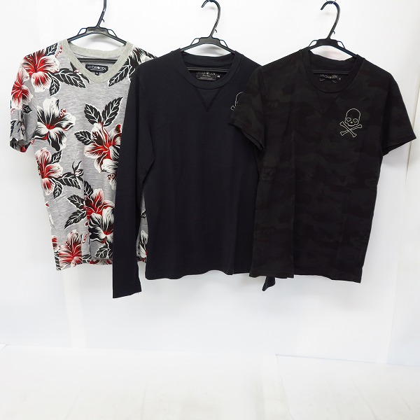 実際に弊社で買取させて頂いたHYDROGEN/ハイドロゲン Tシャツ/カットソー/XS S/3点セット
