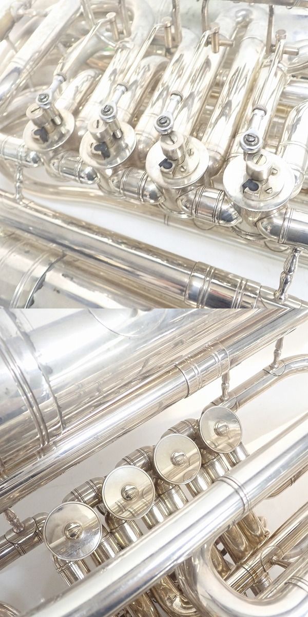 実際に弊社で買取させて頂いた★【型番不明】HIRSBRUNNER/ヒルスブルナー  チューバ ソフトケース付きの画像 5枚目